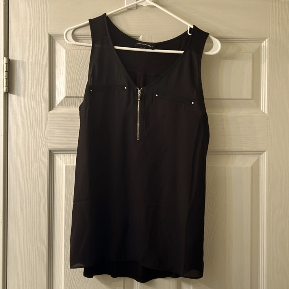 Black dressy top